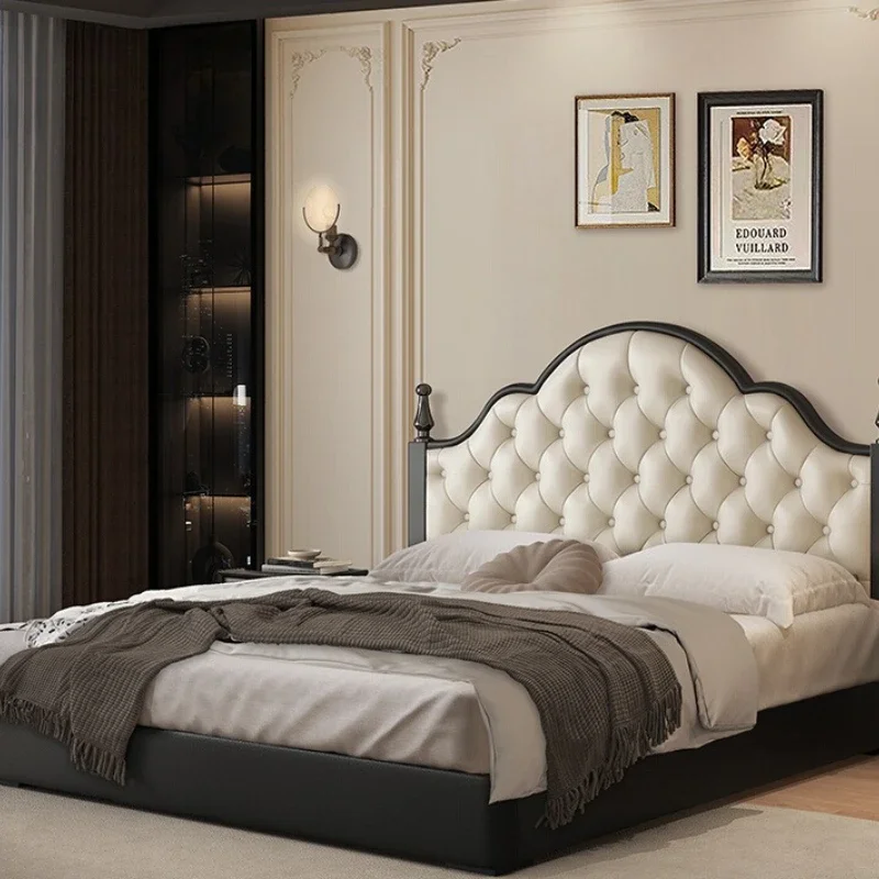 Corium Vintage Bed White Wooden Wedding Design Bed Master Bedroom Double Cama Matrimonio Multifuncional House Accessories
Corium Vintage Bed White Wooden Wedding Design Bed Master Bedroom Double Cama Matrimonio Multifuncional House Accessories