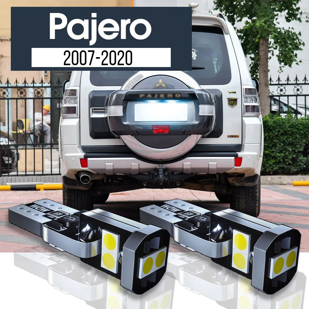 2 светодиодных лампы освещения номерного знака Canbus, аксессуары для Mitsubishi Pajero V80 V93 V97 V98 2007-2020 2012 2013 2014 2015 2016 2017
2 светодиодных лампы освещения номерного знака Canbus, аксессуары для Mitsubishi Pajero V80 V93 V97 V98 2007-2020 2012 2013 2014 2015 2016 2017