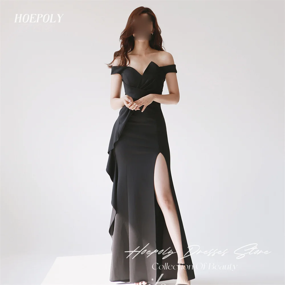 Hoepoly New Formal Strapless Off The Shoulder Mermaid Sleeveless Long Evening Dress High Slit Floor Length Prom Gown 프롬드레스
Hoepoly New Formal Strapless Off The Shoulder Mermaid Sleeveless Long Evening Dress High Slit Floor Length Prom Gown 프롬드레스