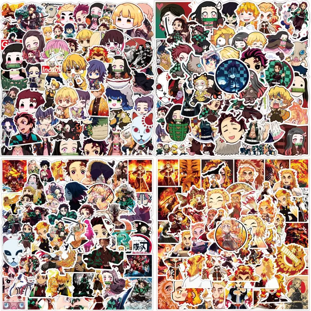 2023 New 50-100 Cartoon Demon Slayer Anime Graffiti Stickers Car Suitcase Mug Refrigerator Stickers Wholesale Kawaii Gifts
2023 New 50-100 Cartoon Demon Slayer Anime Graffiti Stickers Car Suitcase Mug Refrigerator Stickers Wholesale Kawaii Gifts