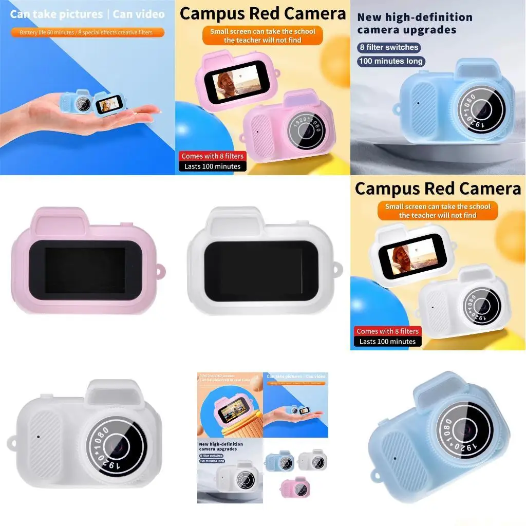 M5TD Miniature 1080p Digital Camera for Kids Featuring 0.96Inch Screen for Birthday
M5TD Miniature 1080p Digital Camera for Kids Featuring 0.96Inch Screen for Birthday