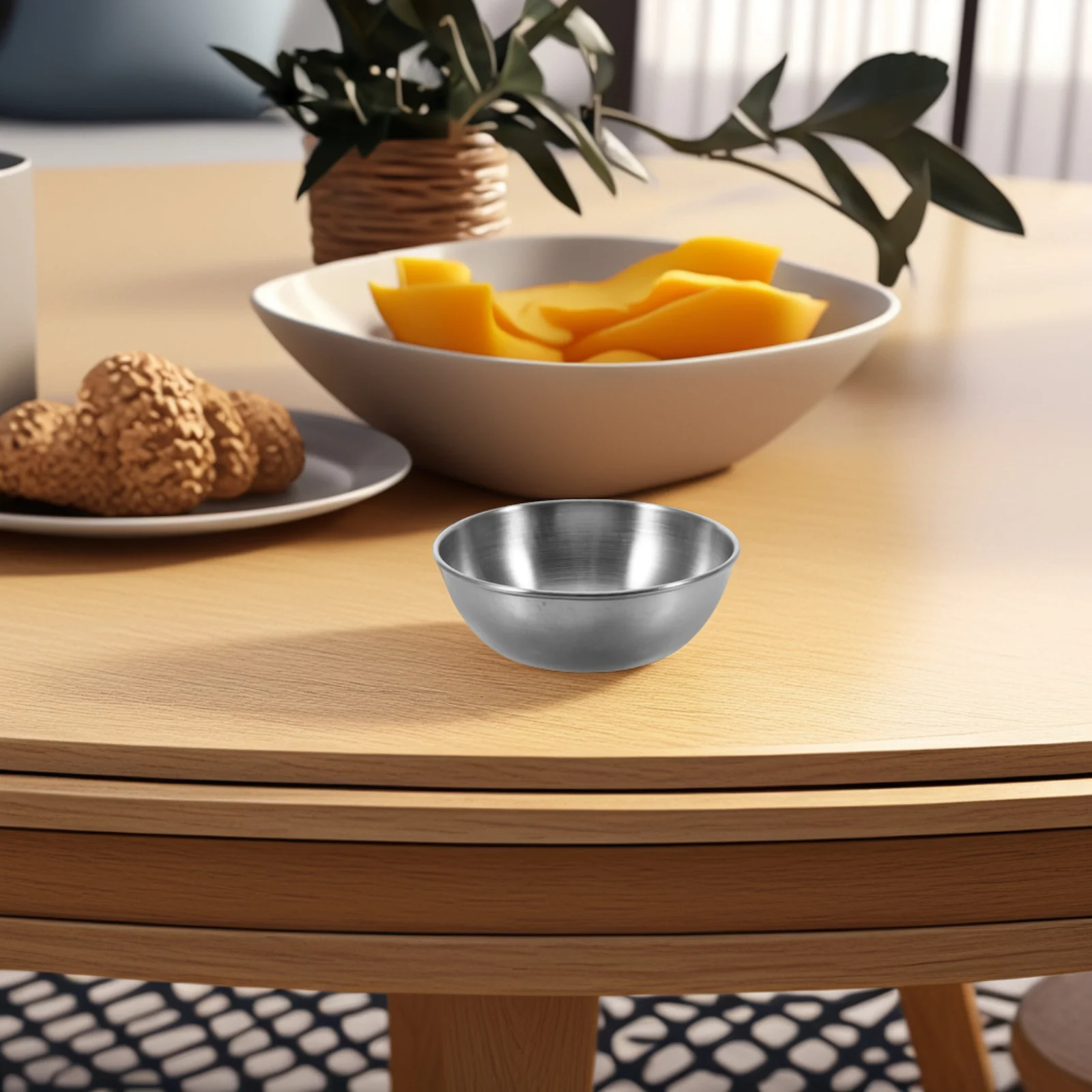 6 Pcs Stainless Steel Plate Dishes Mini Bowls Appetizer Plates Dipping Kitchen Supplies Child
6 Pcs Stainless Steel Plate Dishes Mini Bowls Appetizer Plates Dipping Kitchen Supplies Child