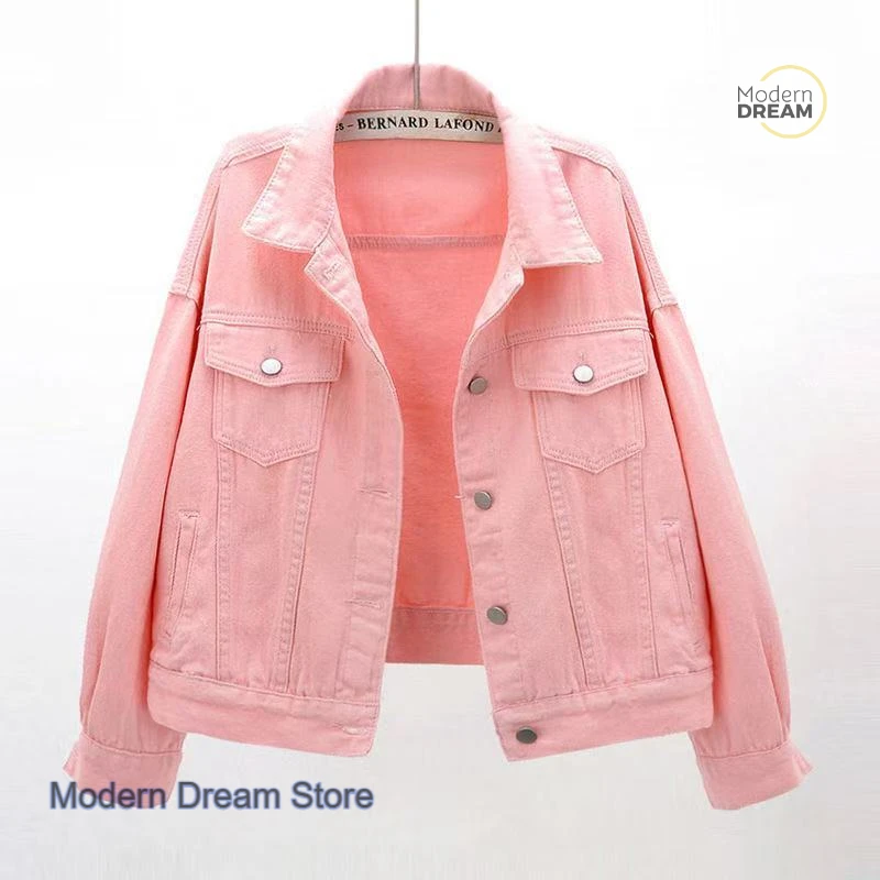 Korean style white coat denim jacket women's spring and autumn new fashion short loose long sleeve Joker casual jacket vest
Korean style white coat denim jacket women's spring and autumn new fashion short loose long sleeve Joker casual jacket vest