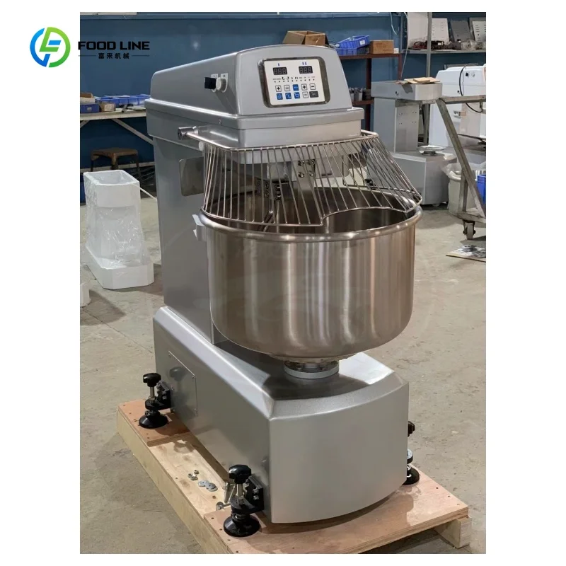 Factory Supply Cheap Dough Mixer Commercial 12.5 25 50kg Domestic Spiral Food Mixer for Bread Baking Custom
Factory Supply Cheap Dough Mixer Commercial 12.5 25 50kg Domestic Spiral Food Mixer for Bread Baking Custom