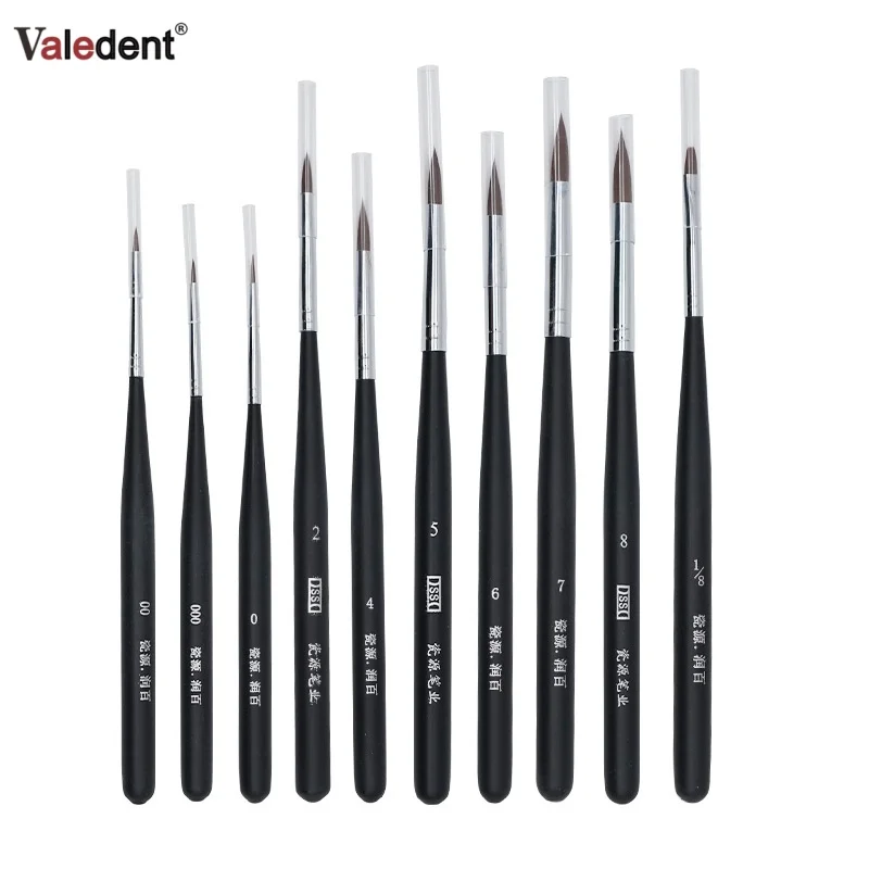 10pcs Dental Porcelain Brush Pen Dental Technician Tools Dental Lab Supplies Dentist Tools Dental Ceramic Brush Pen 10 Types
10pcs Dental Porcelain Brush Pen Dental Technician Tools Dental Lab Supplies Dentist Tools Dental Ceramic Brush Pen 10 Types