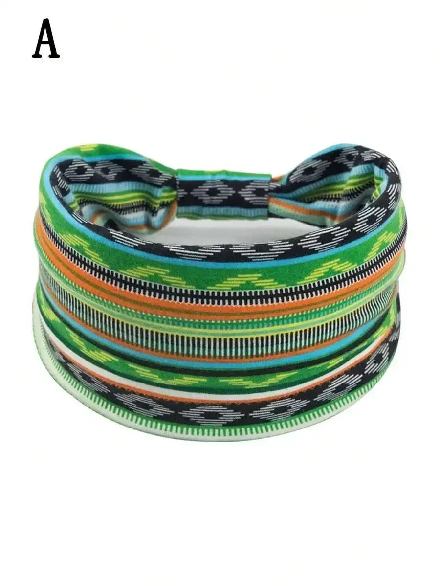 Bohemian Elastic Headbands For Women Multi Color Geometric Pattern Stretchy Hair Wrap
Bohemian Elastic Headbands For Women Multi Color Geometric Pattern Stretchy Hair Wrap