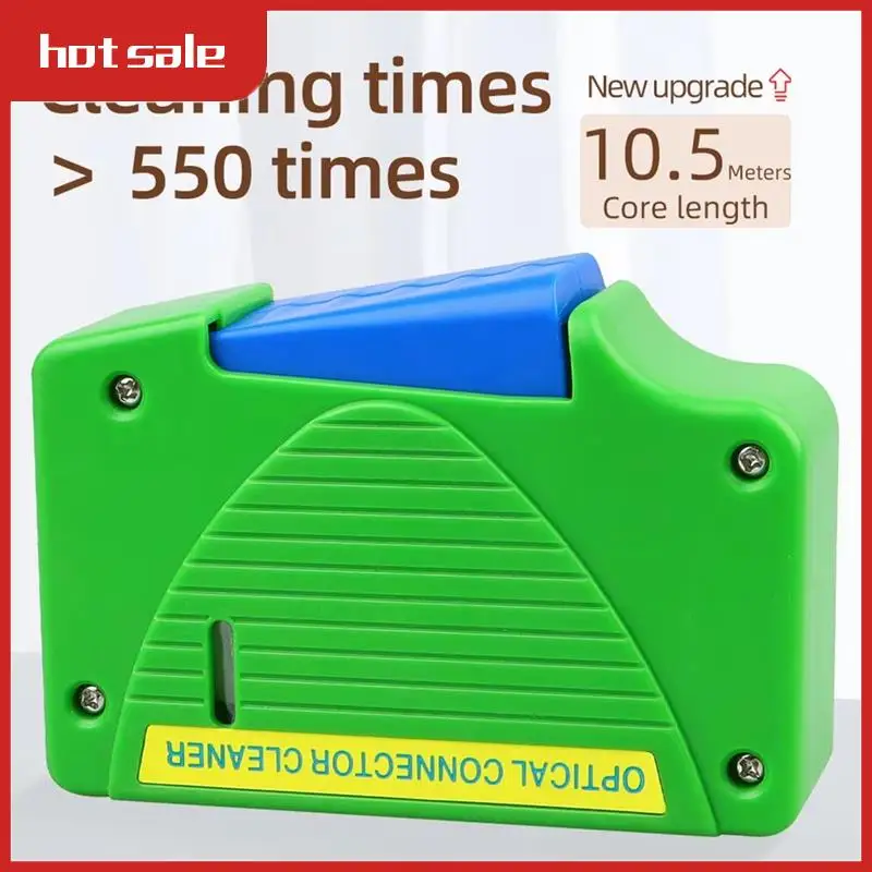 A-550 Fiber Optic Cleaner Cassette Fiber End Face Cleaning Box Pigtail Cleaner For SC/FC/ST/LC Optic Fiber Cleaner Tools A
A-550 Fiber Optic Cleaner Cassette Fiber End Face Cleaning Box Pigtail Cleaner For SC/FC/ST/LC Optic Fiber Cleaner Tools A