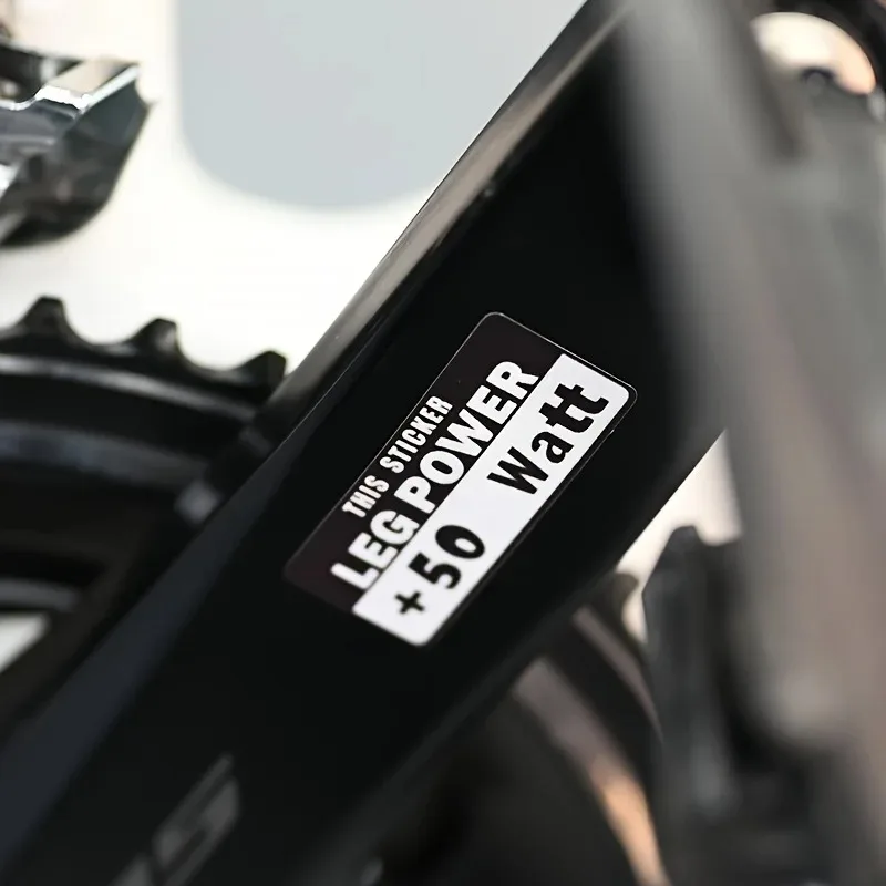 100W Leg Power Bike Sticker - Self-Adhesive Reflective Waterproof Decal for Bike Handlebars, Durable Plastic Glossy Riding
100W Leg Power Bike Sticker - Self-Adhesive Reflective Waterproof Decal for Bike Handlebars, Durable Plastic Glossy Riding