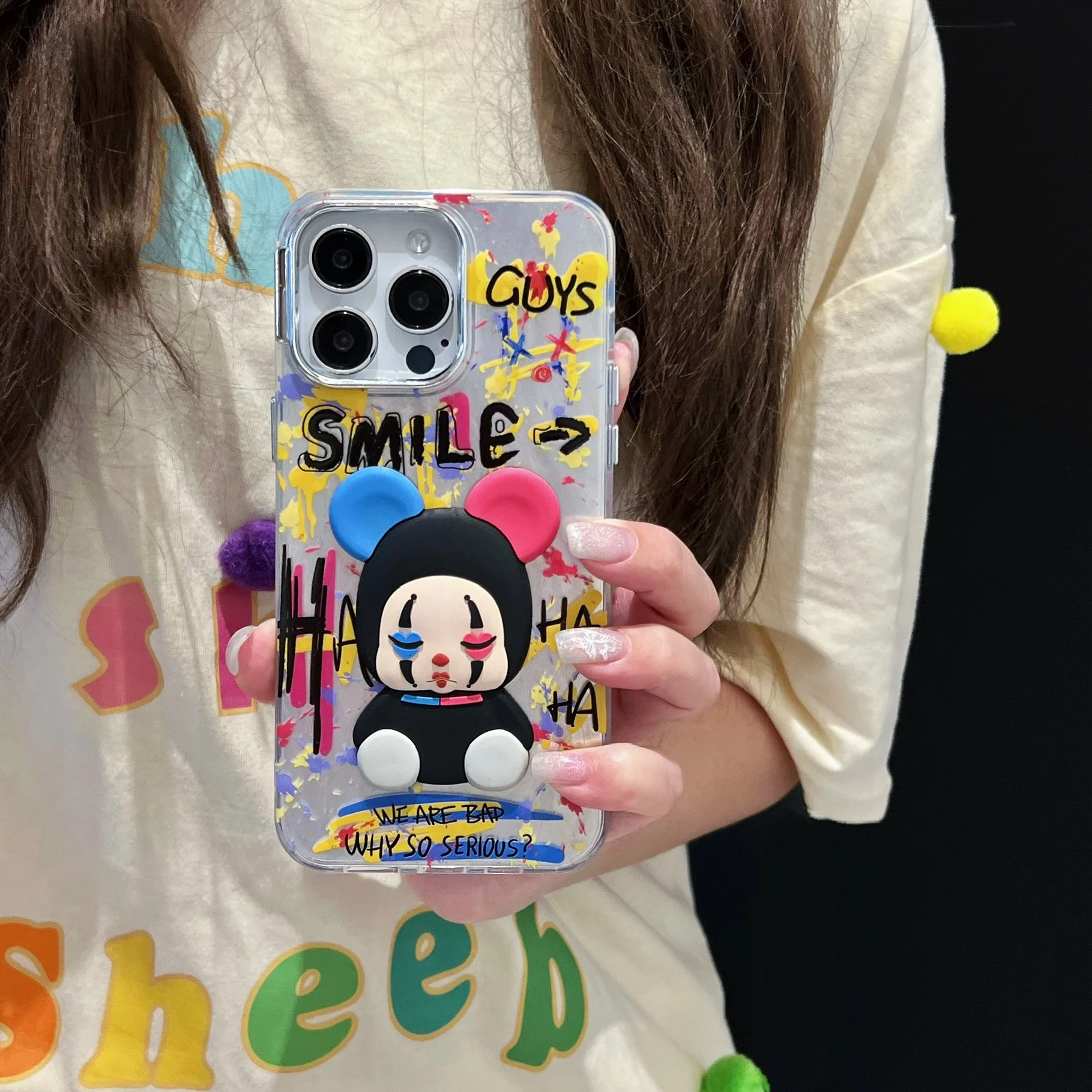 Funny and Personalized Black Joker Suitable for iPhone 15, 14, 13, 12 Pro Max Plus iPhone 14/13, 12, 11 Phone Case New
Funny and Personalized Black Joker Suitable for iPhone 15, 14, 13, 12 Pro Max Plus iPhone 14/13, 12, 11 Phone Case New