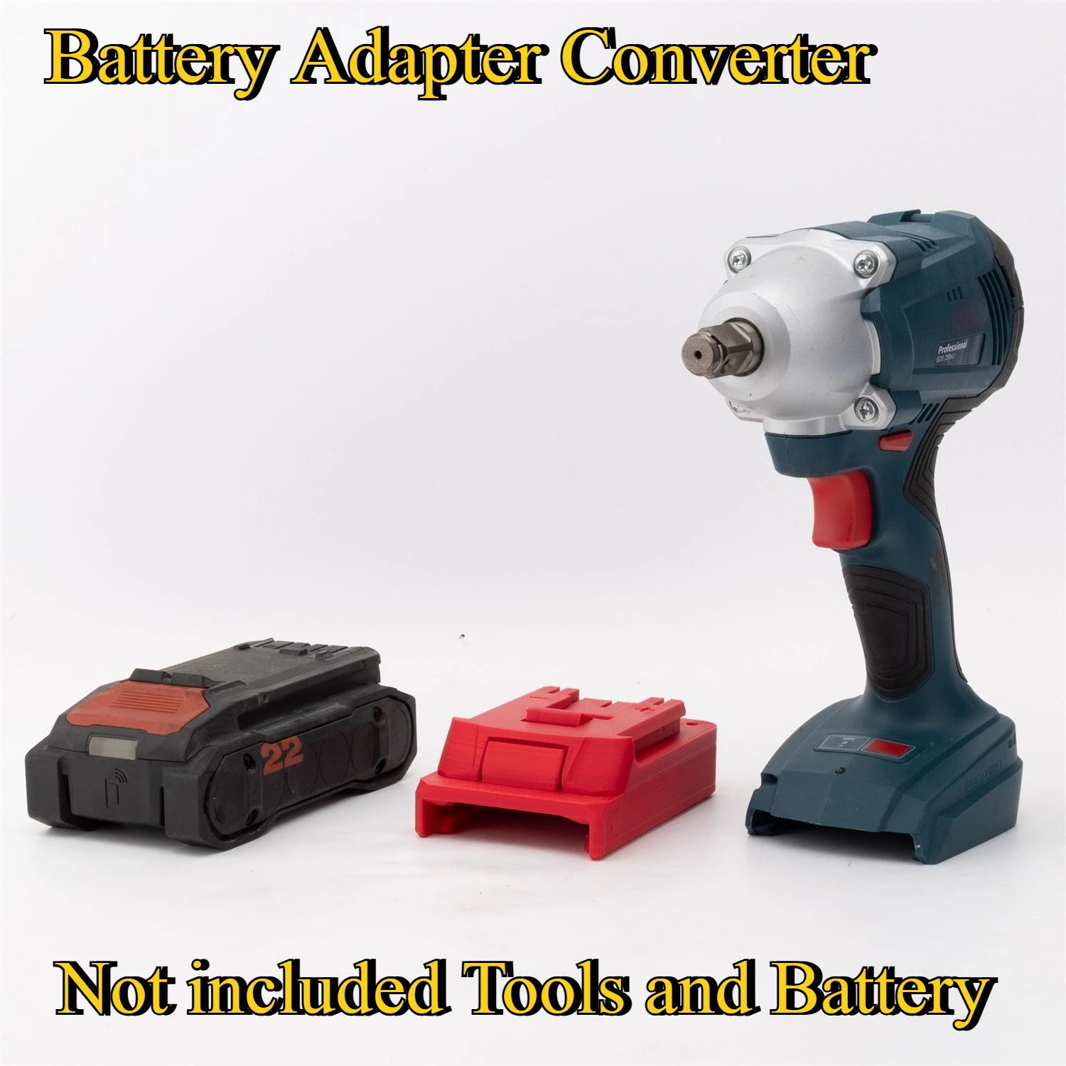 For New Hilti 22V Nuron Li-ion Battery Convert To Bosch 20V Battery Wireless Electric Screwdriver Power Tool Converter
For New Hilti 22V Nuron Li-ion Battery Convert To Bosch 20V Battery Wireless Electric Screwdriver Power Tool Converter