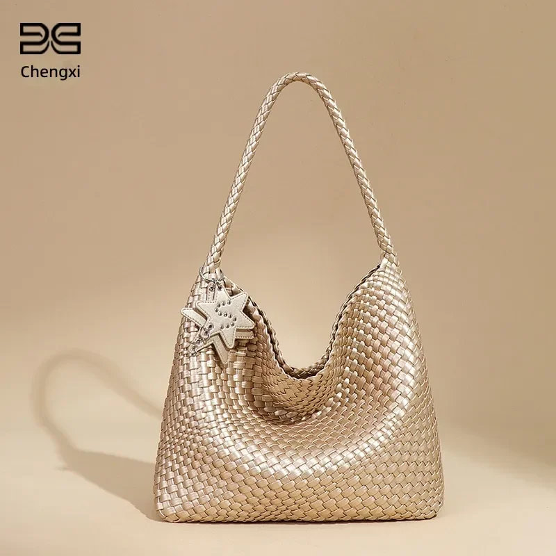 Large Capacity Tote Bag Hand Woven Underarm Shoulder Bag Simple Fashionable Design Cotton Blend Material For Women And
Large Capacity Tote Bag Hand Woven Underarm Shoulder Bag Simple Fashionable Design Cotton Blend Material For Women And