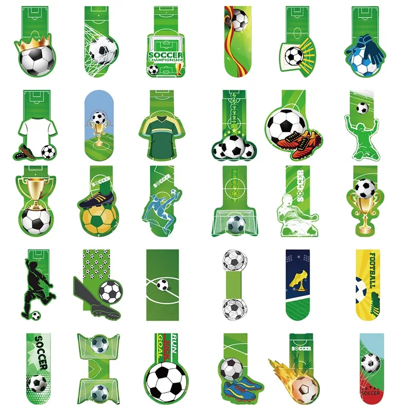 5/30PCS Cartoon Football Bookmark for Pages Books Readers Handheld Creative Materials Stationery Supplies
5/30PCS Cartoon Football Bookmark for Pages Books Readers Handheld Creative Materials Stationery Supplies