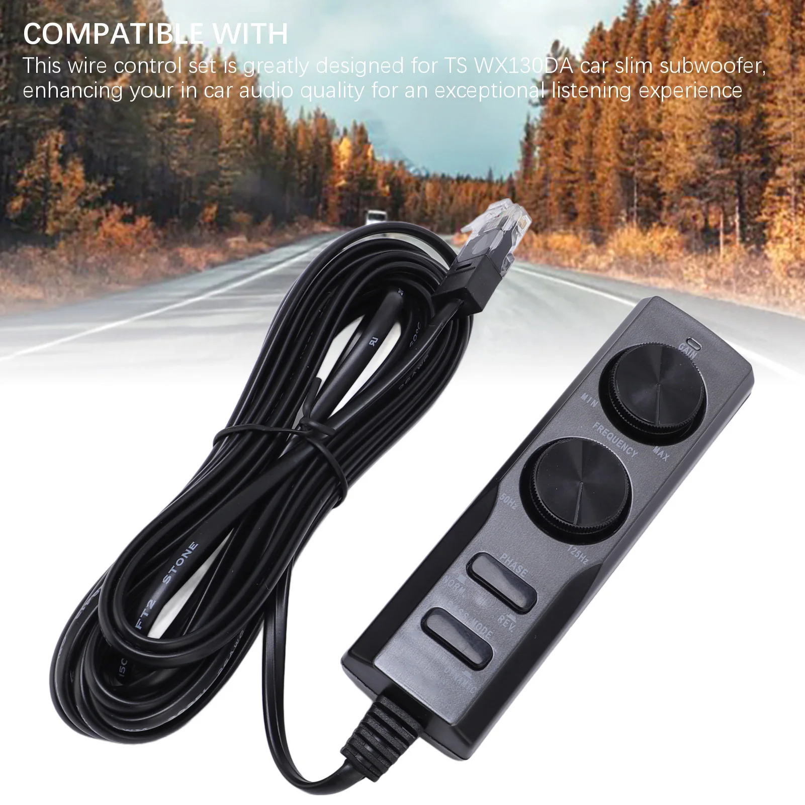 Wire Control For TS WX130DA Wire Control For TS WX130DA Car Stereo Ultra Thin Subwoofer Speaker Control Cable Audio Wire Control
Wire Control For TS WX130DA Wire Control For TS WX130DA Car Stereo Ultra Thin Subwoofer Speaker Control Cable Audio Wire Control
