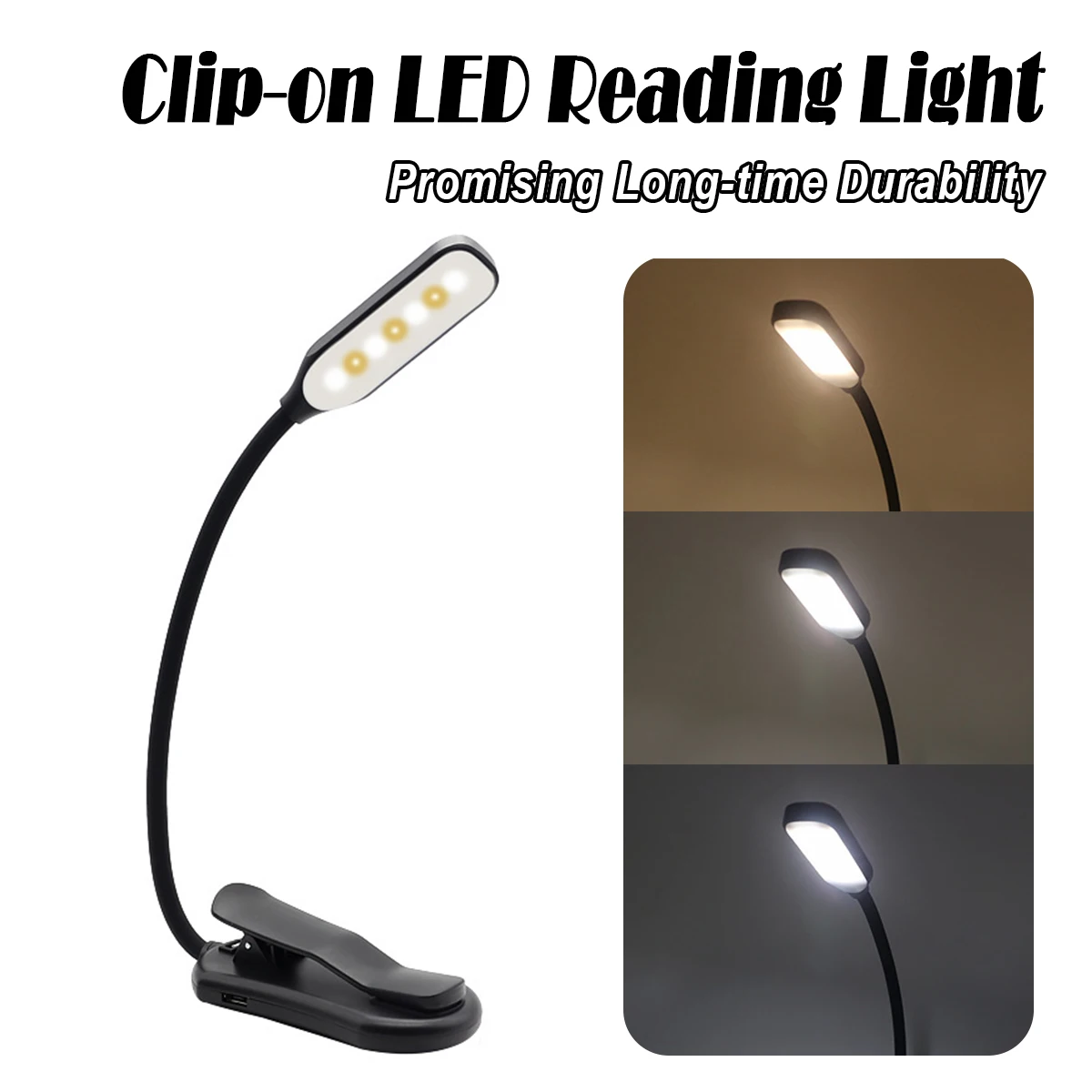 Usb Rechargeable Reading Light 3-level 7 Led Working Lamp Dc-5v Clip Book Portable Warm White 3000k Mini Lights Room For/bedroom
Usb Rechargeable Reading Light 3-level 7 Led Working Lamp Dc-5v Clip Book Portable Warm White 3000k Mini Lights Room For/bedroom