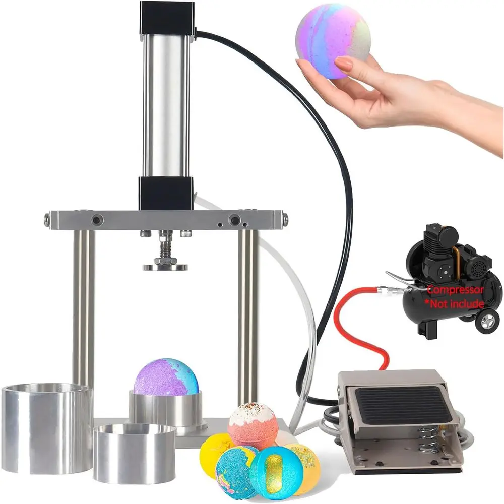 Handmade bath ball mold making equipment
Handmade bath ball mold making equipment