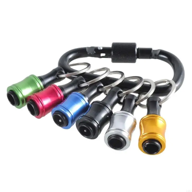 63HA 6Pcs 1/4inch Shank Screwdriver Bit Holder Extension Rod Keychains Screw Adapter Drill Portable Handheld Bit Holder
63HA 6Pcs 1/4inch Shank Screwdriver Bit Holder Extension Rod Keychains Screw Adapter Drill Portable Handheld Bit Holder