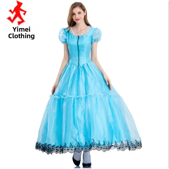 Новинка 2025 года, костюм синей феи на Хэллоуин, королева принцессы, одежда для выступлений, Drland Magic Fairy T, женская мода
Новинка 2025 года, костюм синей феи на Хэллоуин, королева принцессы, одежда для выступлений, Drland Magic Fairy T, женская мода