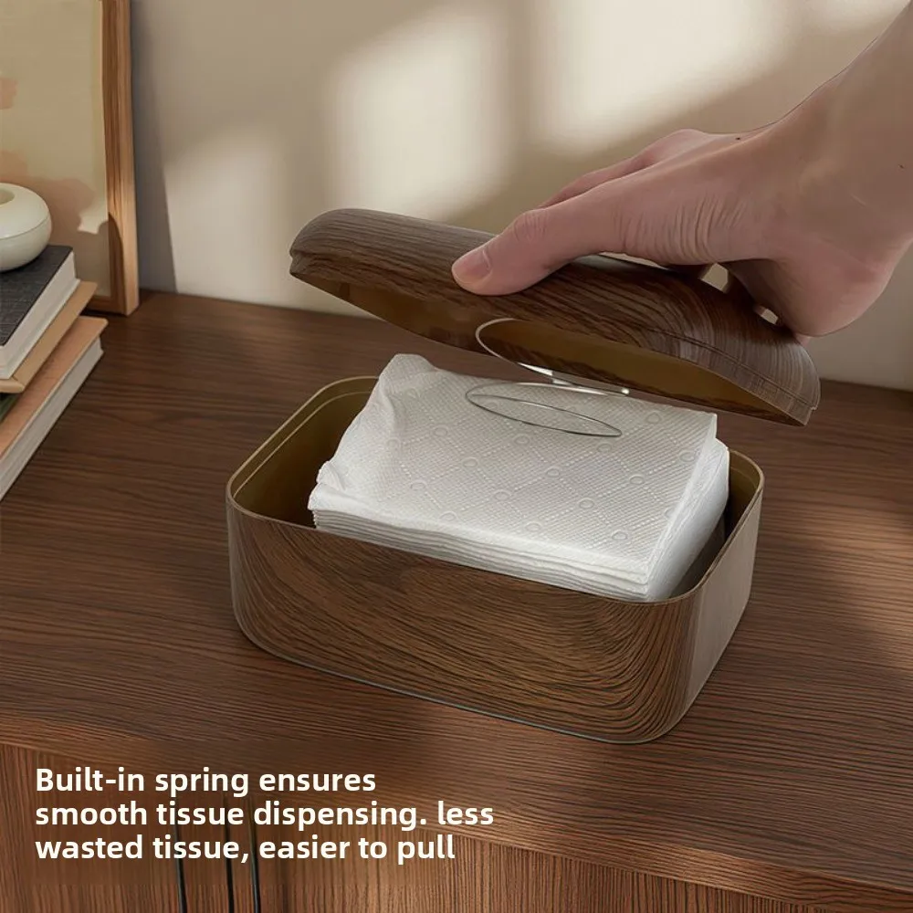 Ins Style Imitation Wood Grain Tissue Box Anti Slip Multi-functional Desktop Paper Box Simple Exquisite Napkin Dispenser Hotel
Ins Style Imitation Wood Grain Tissue Box Anti Slip Multi-functional Desktop Paper Box Simple Exquisite Napkin Dispenser Hotel