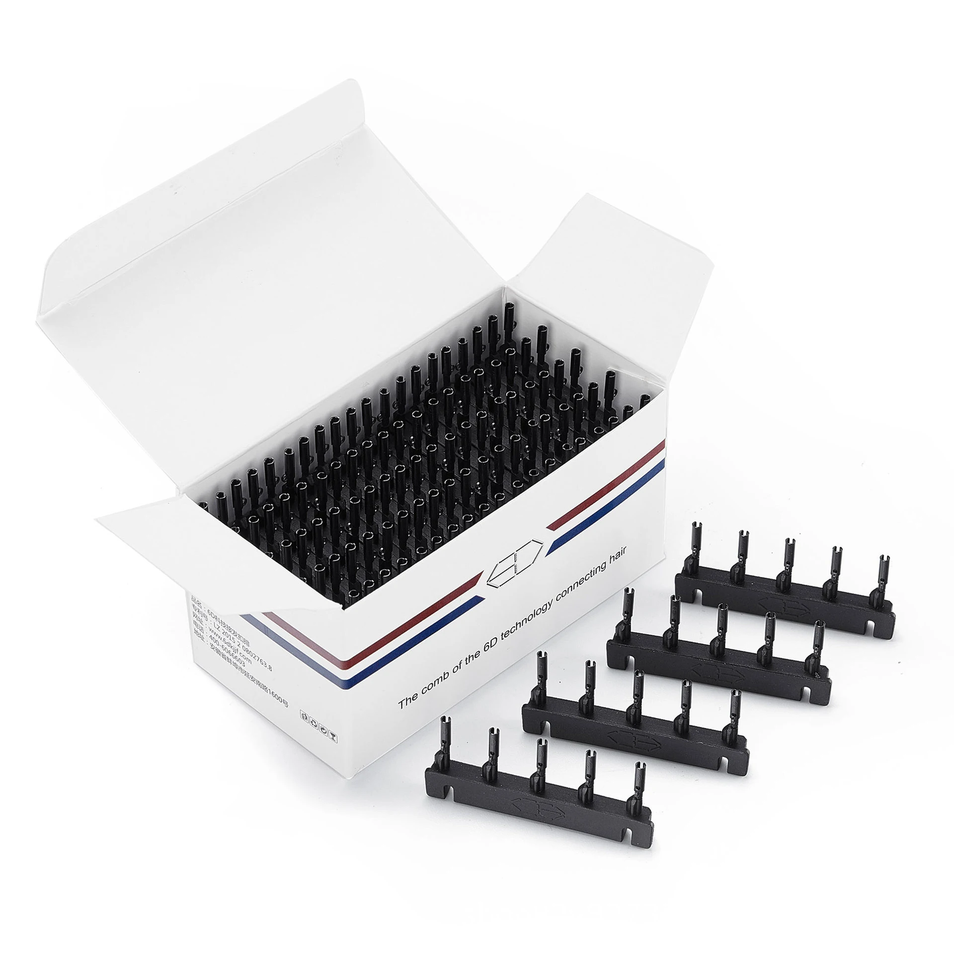 40pcs 6D Hair Extension Clips 3 Colors New Professional Hair Extensions tools Black /Brown/Blonde For 6D Hair Extension Machine
40pcs 6D Hair Extension Clips 3 Colors New Professional Hair Extensions tools Black /Brown/Blonde For 6D Hair Extension Machine