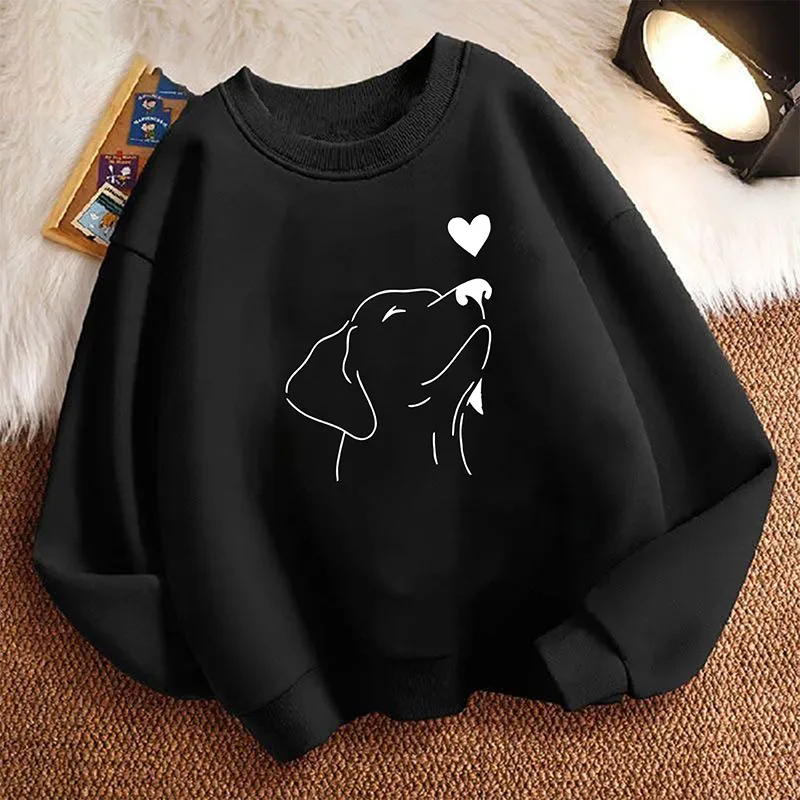 Pullover Dog with Love Heart Design Hoodie Kids Children's Sweatshirt Hoody for Boys Girls Casual Hoodies Kawaii Clothes
Pullover Dog with Love Heart Design Hoodie Kids Children's Sweatshirt Hoody for Boys Girls Casual Hoodies Kawaii Clothes