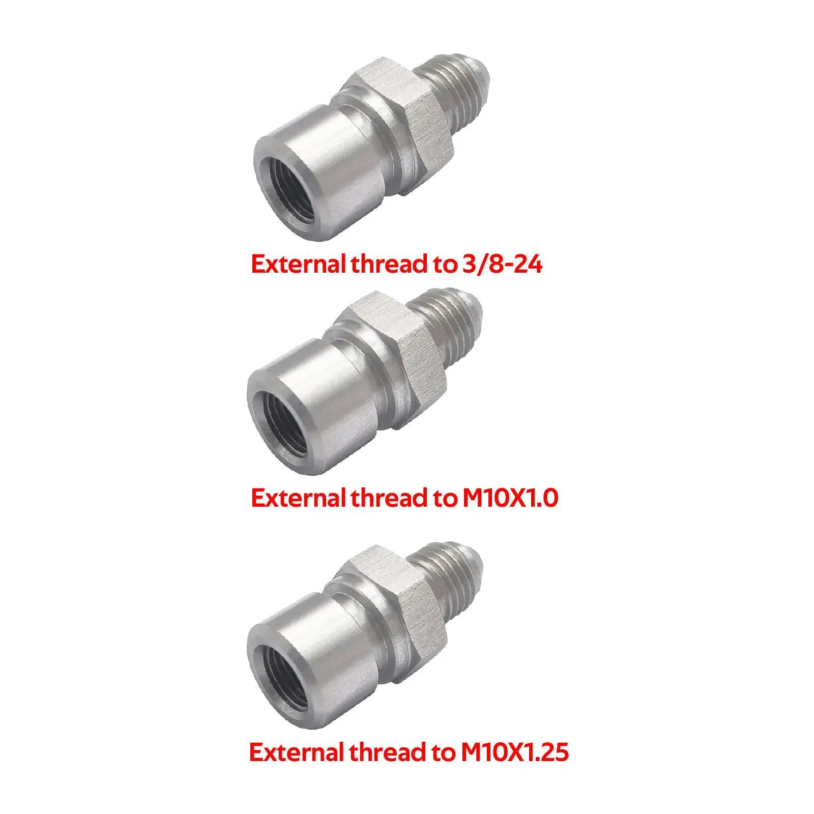 Stainless Steel Brake Line Adapter Universal Fitting Replacement for Clutch Lines Power Steering Garage Equipment
Stainless Steel Brake Line Adapter Universal Fitting Replacement for Clutch Lines Power Steering Garage Equipment