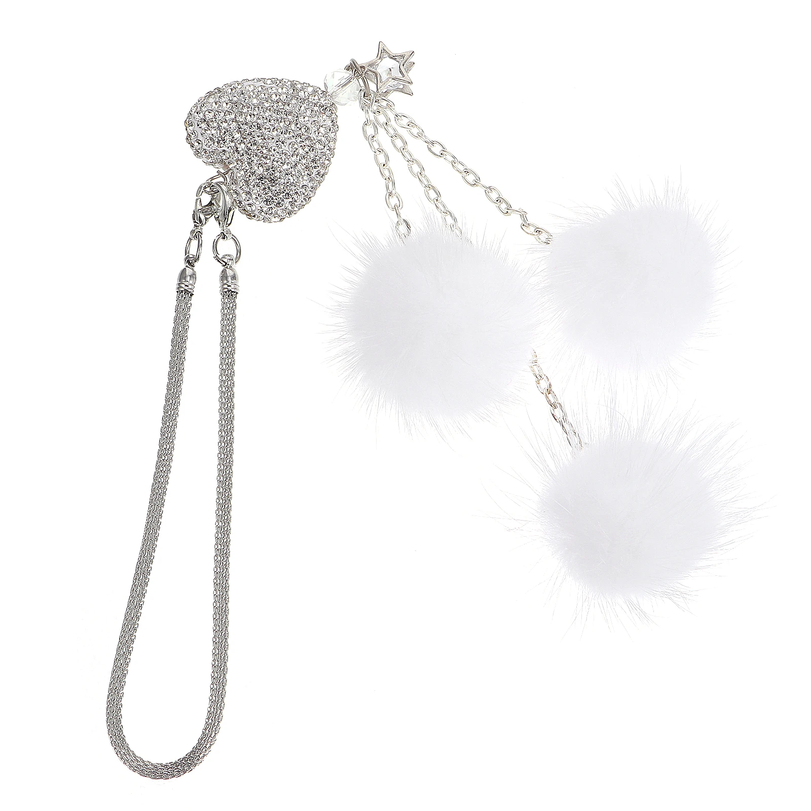 Rhinestone Ball Car Pendant Rabbit Car Rearview Mirror Decor Hanging nament Auto Interior Accessories
Rhinestone Ball Car Pendant Rabbit Car Rearview Mirror Decor Hanging nament Auto Interior Accessories