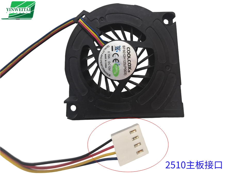 New Laptop Cooling Fan For BF6012H12S, Haqu H2, Nut C1, Xiaoming Q1 Pro, Microfruit, J70-5L1, Projector CPU Fan
New Laptop Cooling Fan For BF6012H12S, Haqu H2, Nut C1, Xiaoming Q1 Pro, Microfruit, J70-5L1, Projector CPU Fan