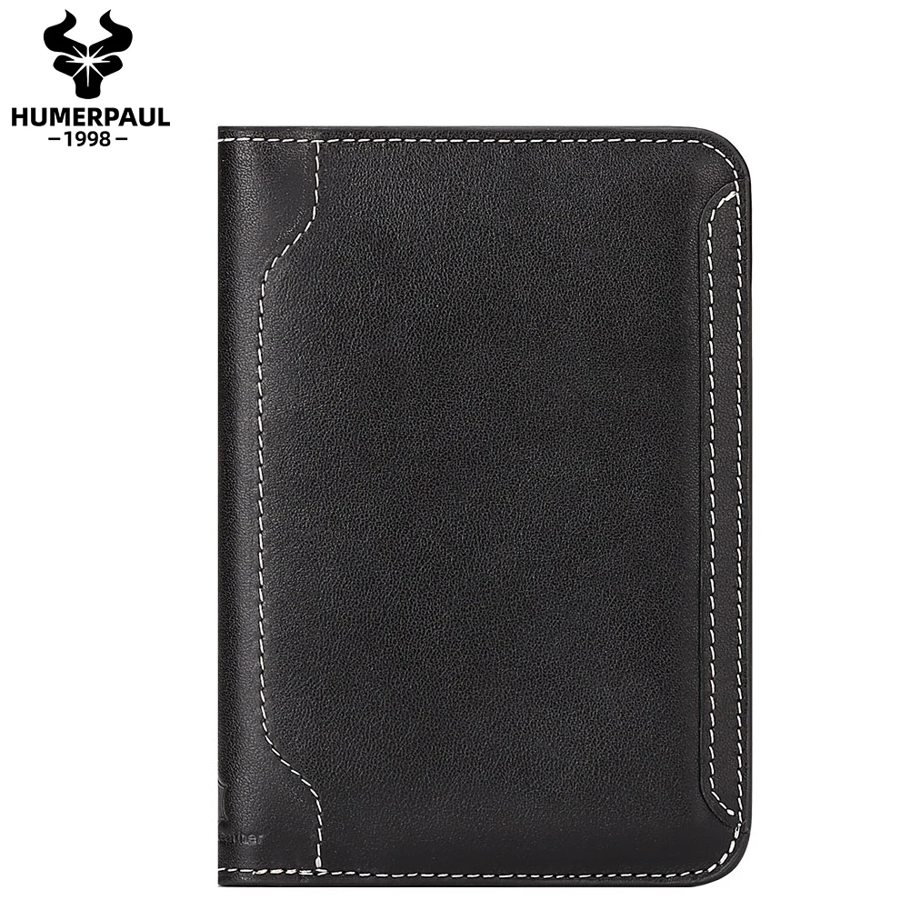 Bi-folding passport bag made of cowhide, solid color, suitable for men and women, gifts, easy to carry
Bi-folding passport bag made of cowhide, solid color, suitable for men and women, gifts, easy to carry