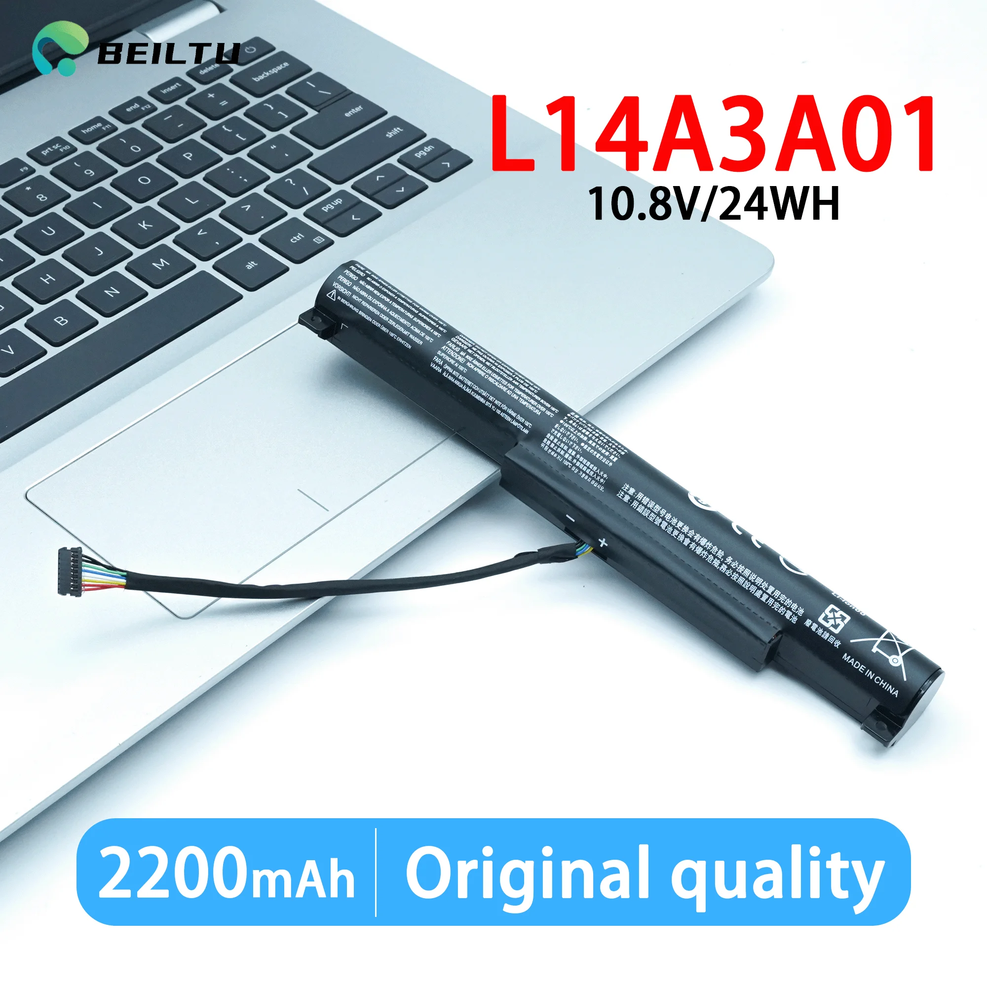 L14C3A01 24 Втч для ноутбука Lenovo Ideapad 100-15iby B50-10 Ideapad 100-15 L14S3A01
L14C3A01 24 Втч для ноутбука Lenovo Ideapad 100-15iby B50-10 Ideapad 100-15 L14S3A01
