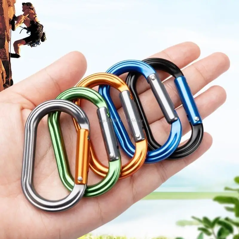 Rock Climbing Carabiner Oval Screw Gate Locking Carabiner for Riggings, Rope
Rock Climbing Carabiner Oval Screw Gate Locking Carabiner for Riggings, Rope