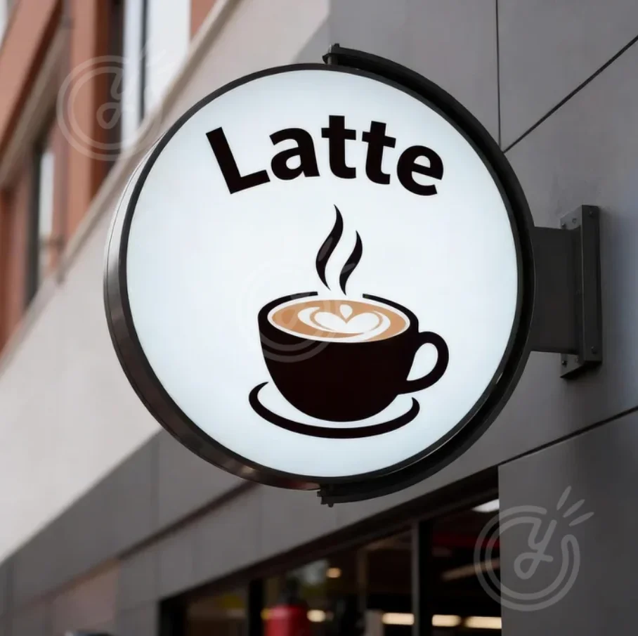 Latte Wall-Mounted 360 Rotating Advertising Signage Light Box with Custom Shape High Brightness Durable & Eco-Friendly Design
Latte Wall-Mounted 360 Rotating Advertising Signage Light Box with Custom Shape High Brightness Durable & Eco-Friendly Design