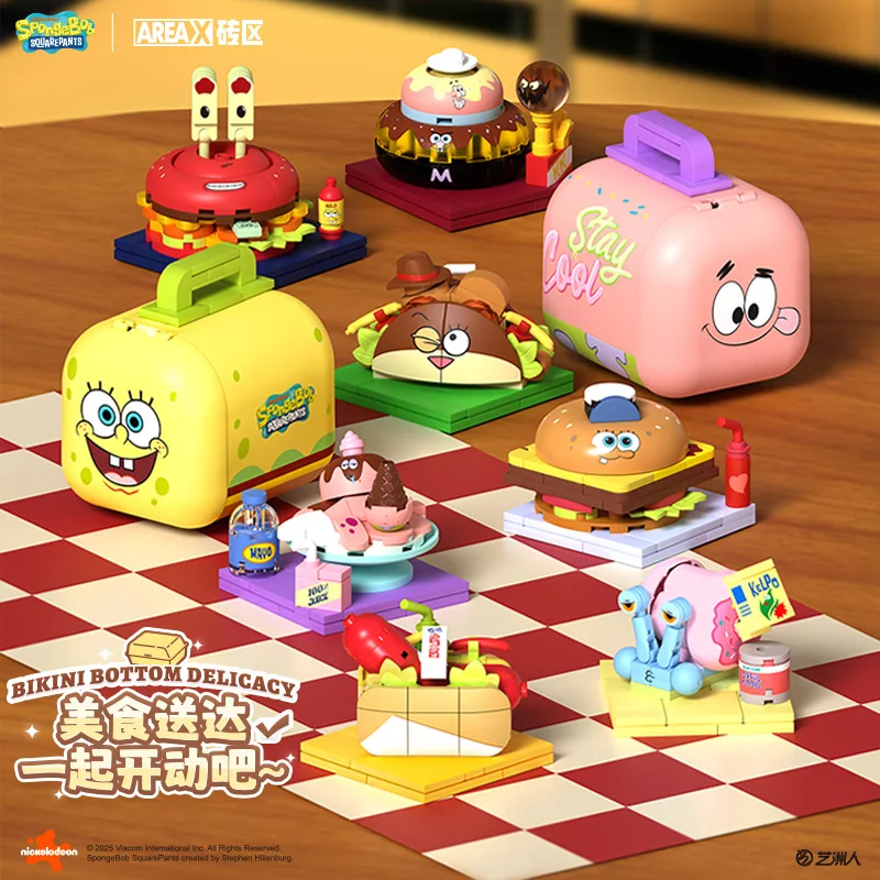 AREAX SpongeBob Blind Box Bikini Bottom Food Delivery DIY Building Blocks Educational Toy AB0076
AREAX SpongeBob Blind Box Bikini Bottom Food Delivery DIY Building Blocks Educational Toy AB0076