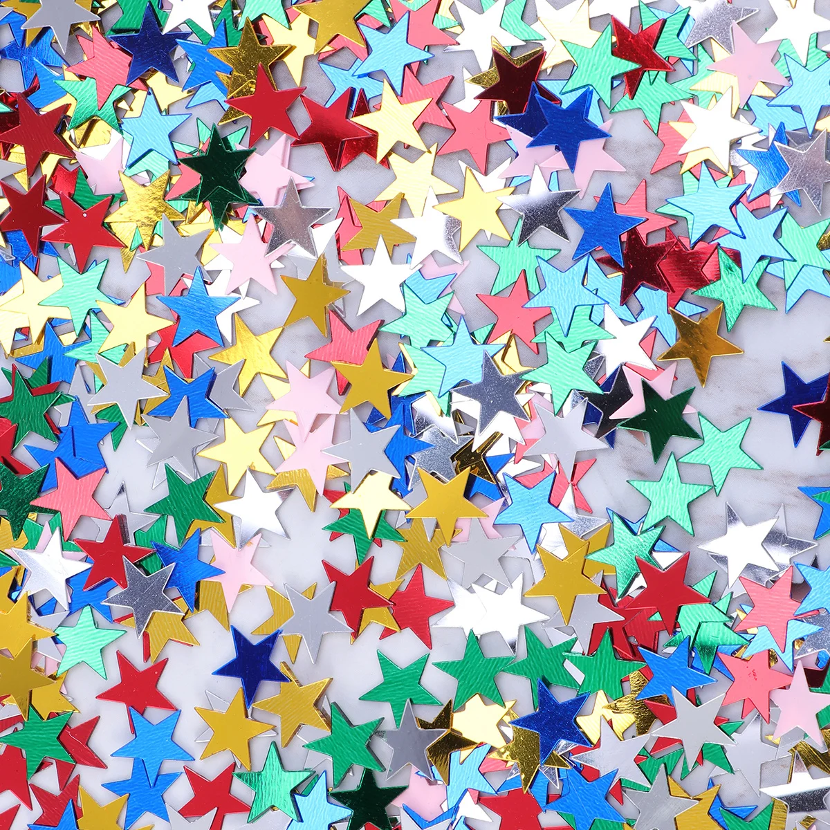 5000Pcs Star Confetti Mixed Colors 1cm Plastic Lightweight Festival Wedding Party Birthday Shining Creative Funny Decoration
5000Pcs Star Confetti Mixed Colors 1cm Plastic Lightweight Festival Wedding Party Birthday Shining Creative Funny Decoration