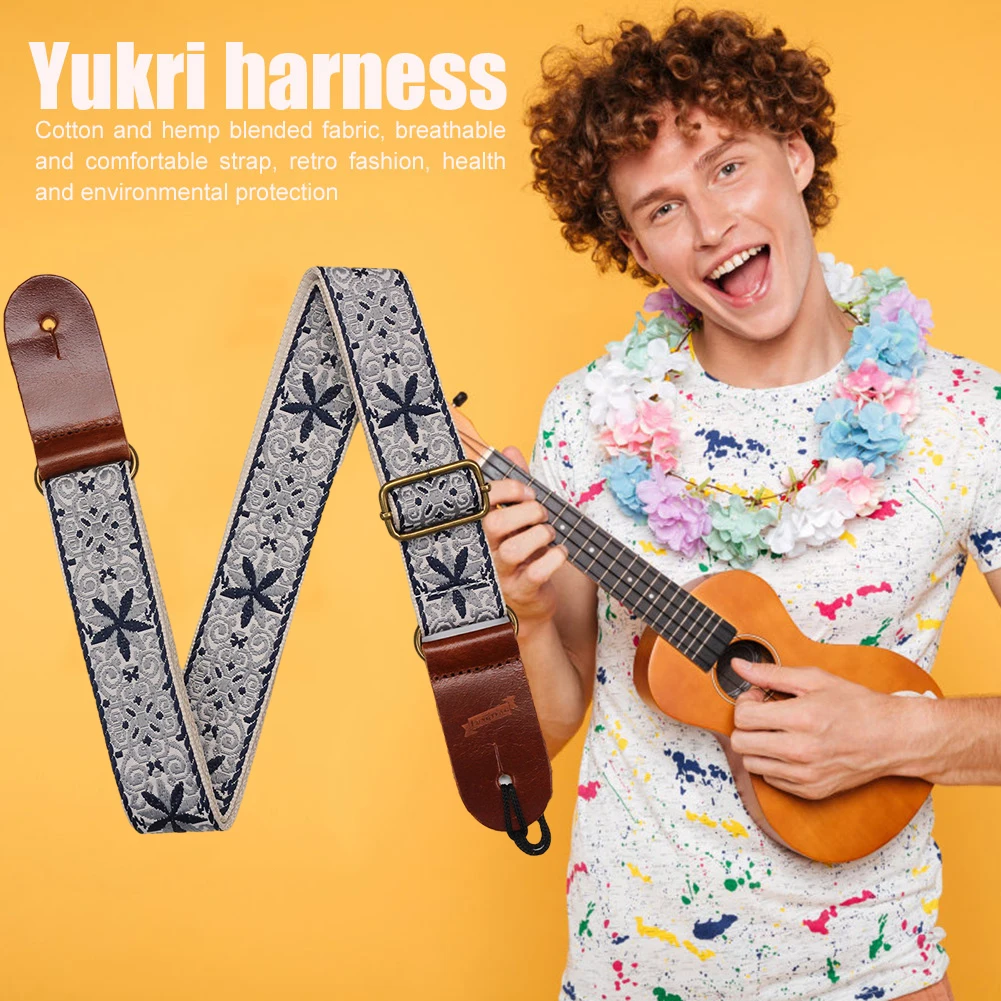 Разноцветный ремешок для гавайской гитары с вышивкой, винтажный цветочный ремень для гитары, регулируемый ремень в этническом стиле для гитары, бас-гитары, гавайской гитары
Разноцветный ремешок для гавайской гитары с вышивкой, винтажный цветочный ремень для гитары, регулируемый ремень в этническом стиле для гитары, бас-гитары, гавайской гитары