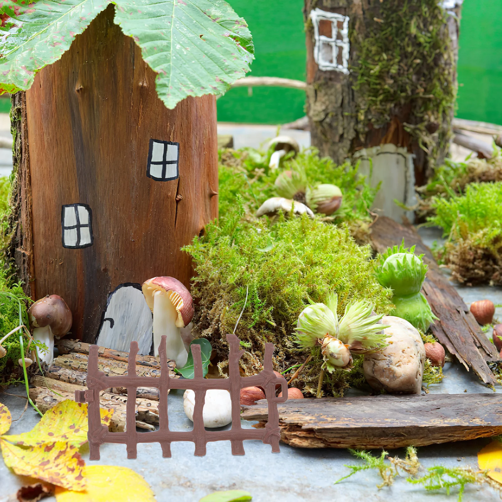 50pcs Micro Landscape Fence Realistic Wood Color Miniature Farm Fencing For Kids Playsets Village Dollhouse Accessories Plastic
50pcs Micro Landscape Fence Realistic Wood Color Miniature Farm Fencing For Kids Playsets Village Dollhouse Accessories Plastic