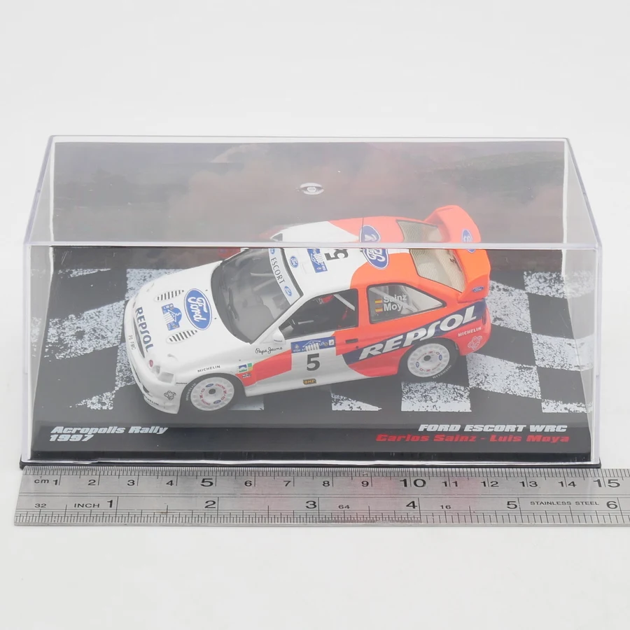 Diecast IXO 1:43 Scale Ford Escort WRC 1997 Alloy Car Model Collectible Toy Gift Souvenir Display Ornament
Diecast IXO 1:43 Scale Ford Escort WRC 1997 Alloy Car Model Collectible Toy Gift Souvenir Display Ornament
