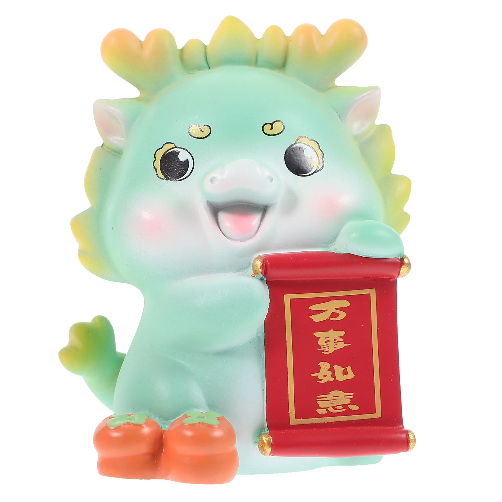 Year of Dragon Resin Craft Mini Desktop Decoration Cartoon Design Detailed Zodiac Dragon Statue Landscape Decor
Year of Dragon Resin Craft Mini Desktop Decoration Cartoon Design Detailed Zodiac Dragon Statue Landscape Decor