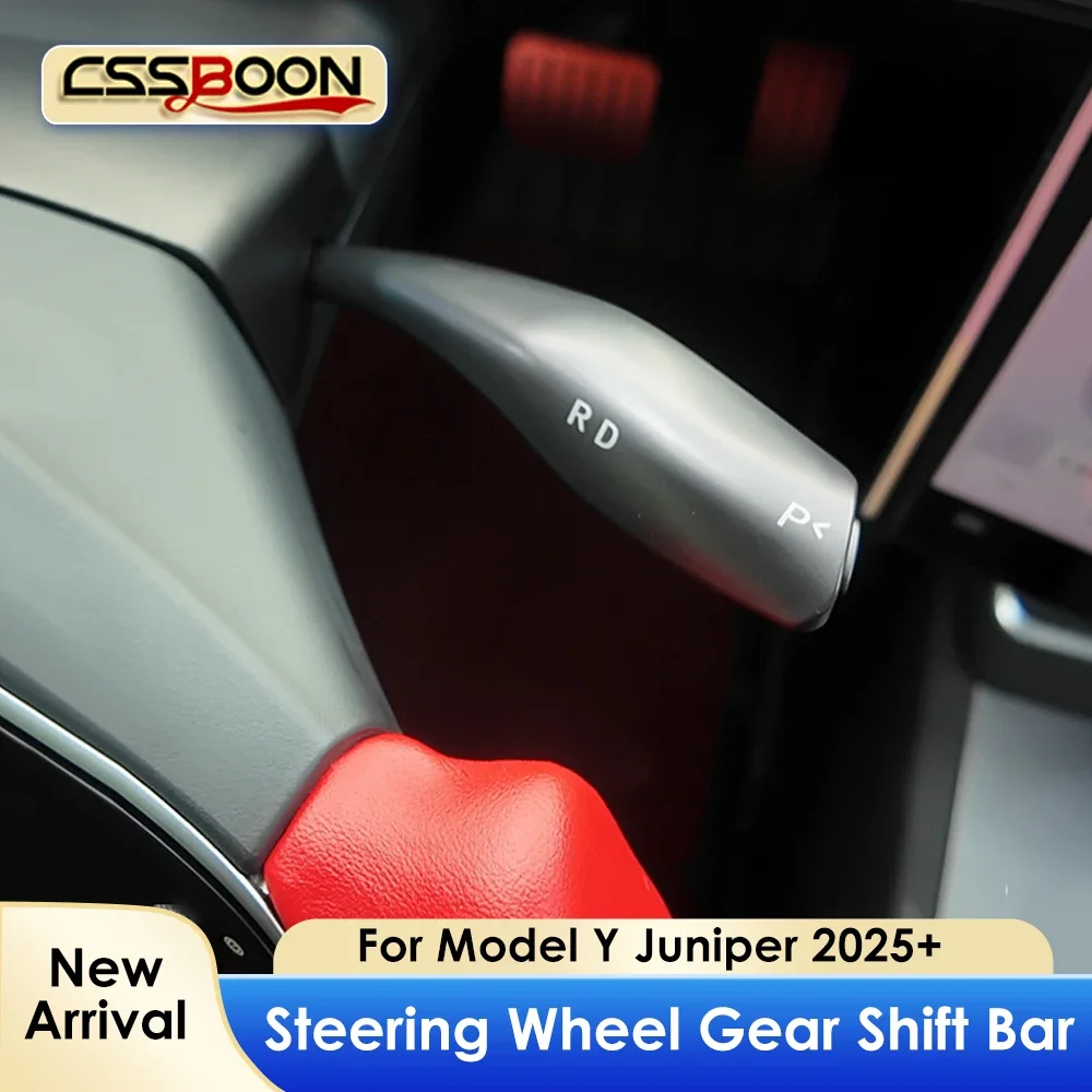 New Y Juniper Gear Shifter Lever Original Design for Tesla New Model Y Physical Steering Wheel Stalk Bar Cruise Control Mode
New Y Juniper Gear Shifter Lever Original Design for Tesla New Model Y Physical Steering Wheel Stalk Bar Cruise Control Mode