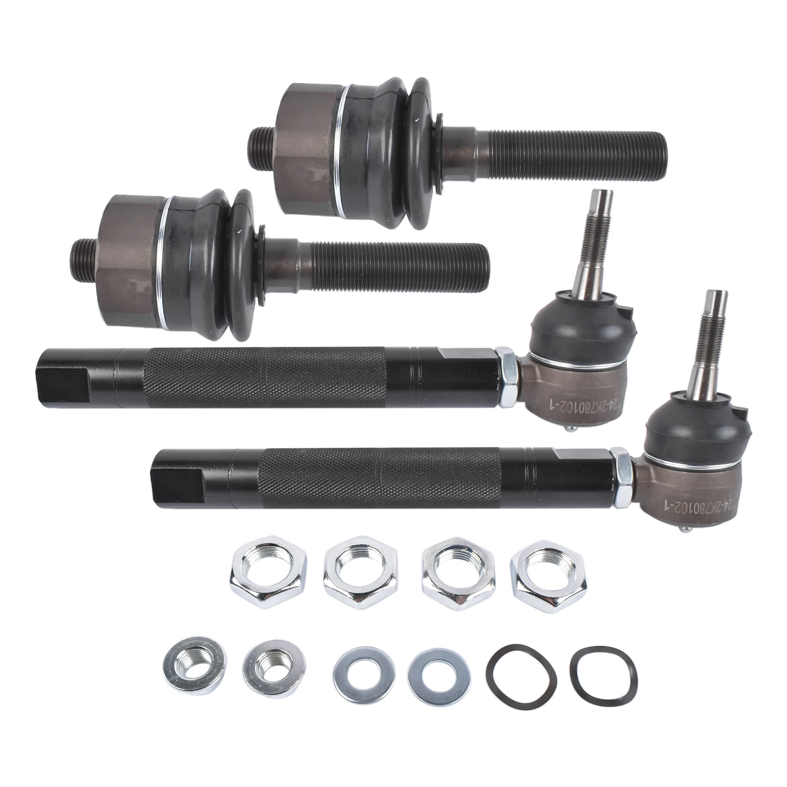 0-6" Adjustable Heavy Duty Front Tie Rod Ends Set Fits for Cadillac Escalade Chevrolet Tahoe Silverado Suburban GMC Yuko
0-6" Adjustable Heavy Duty Front Tie Rod Ends Set Fits for Cadillac Escalade Chevrolet Tahoe Silverado Suburban GMC Yuko