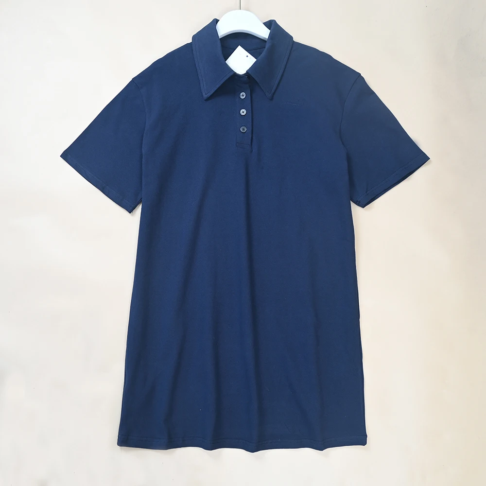 New Women's Embroidered Short Sleeve Dress Casual Style A-Line Skirt Cotton Pique Fabric Comfortable Summer Dress
New Women's Embroidered Short Sleeve Dress Casual Style A-Line Skirt Cotton Pique Fabric Comfortable Summer Dress