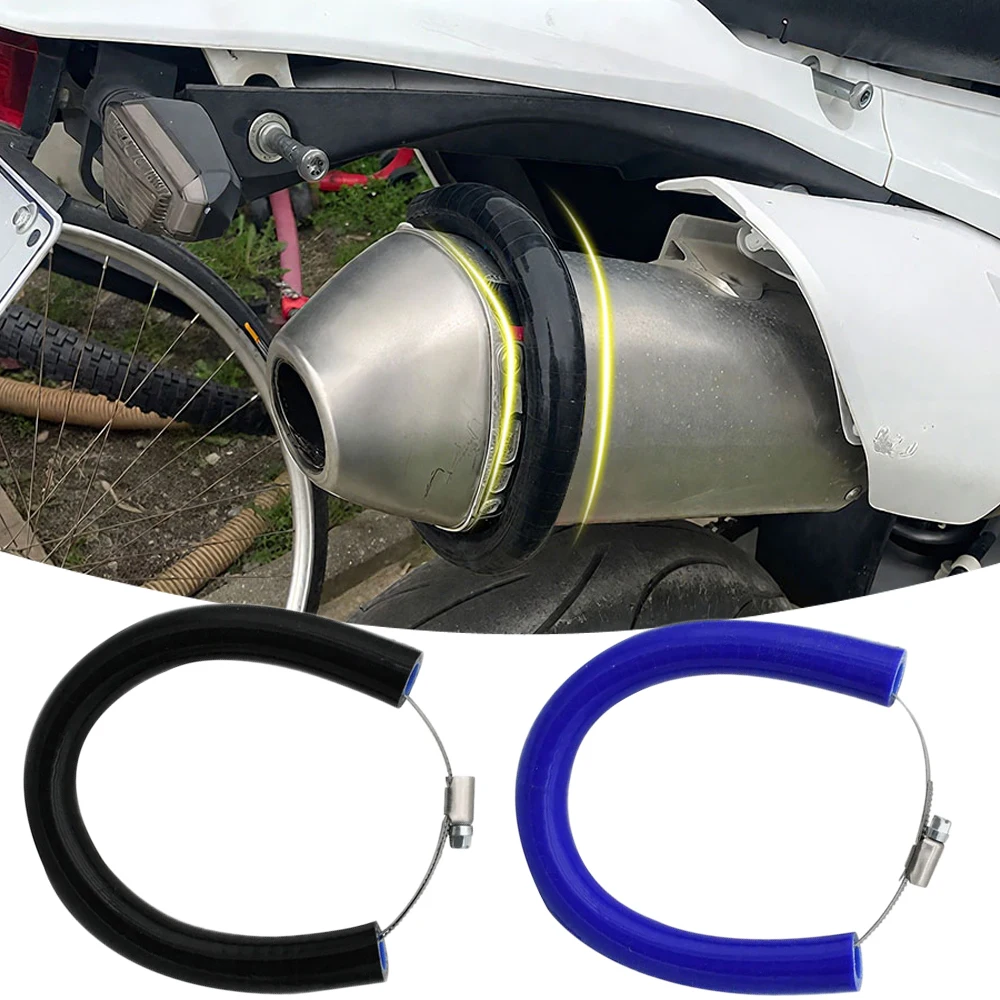 Motorcycle Anti-Scalding Protection Guard Exhaust Pipe Heat Shield Cover Silicone Insulation Ring for Dirt Bike More Than 250cc 
Motorcycle Anti-Scalding Protection Guard Exhaust Pipe Heat Shield Cover Silicone Insulation Ring for Dirt Bike More Than 250cc