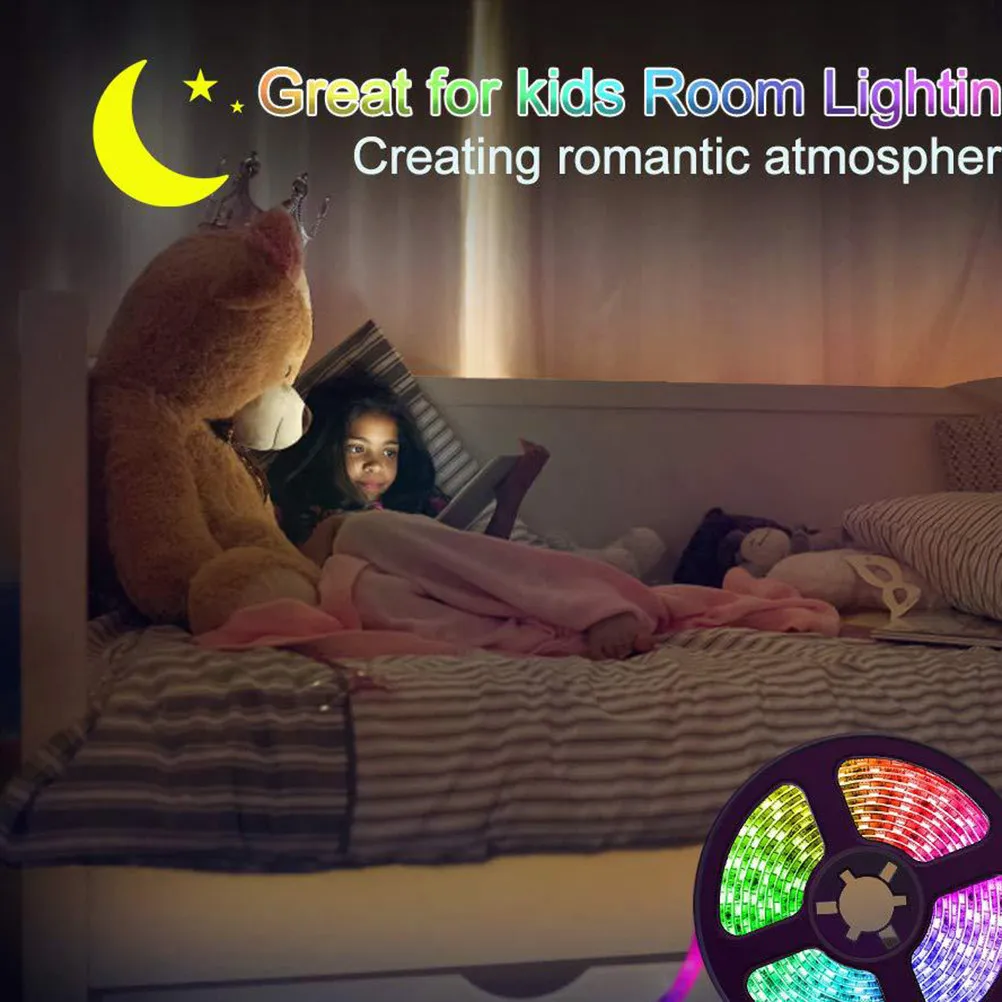 2 Rolls 5V LED Strip Light Flexible Rope Light with Strong Adhesive Backing for Desk Monitor Shelf Closet Outdoor Party Energy
2 Rolls 5V LED Strip Light Flexible Rope Light with Strong Adhesive Backing for Desk Monitor Shelf Closet Outdoor Party Energy