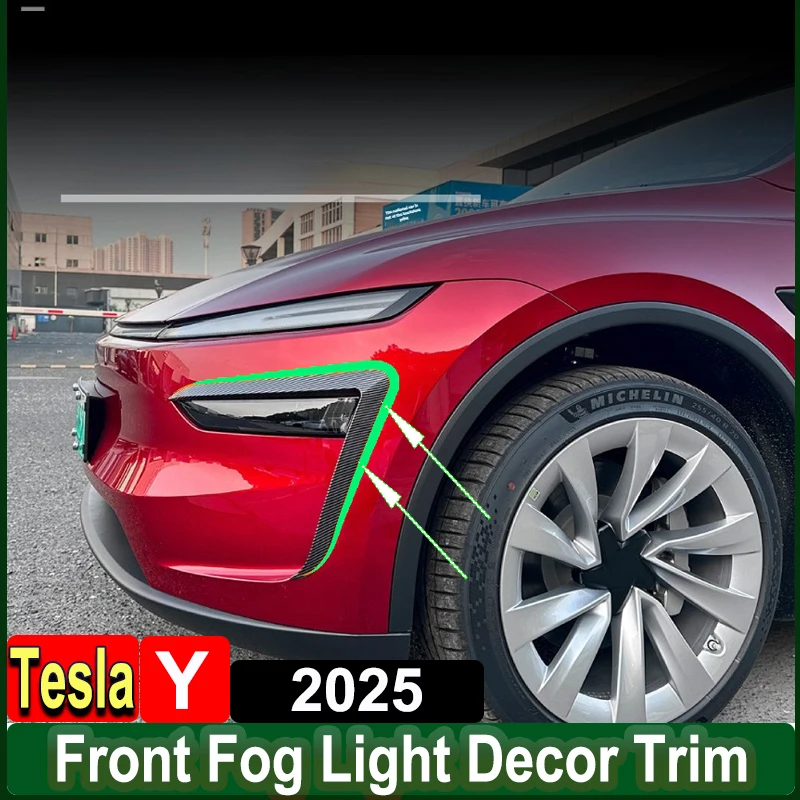 Для Tesla Model Y Juniper 2025, передняя противотуманная фара, накладка на передний бампер, лампа, украшение для бровей, наклейка, внешние аксессуары для кузова
Для Tesla Model Y Juniper 2025, передняя противотуманная фара, накладка на передний бампер, лампа, украшение для бровей, наклейка, внешние аксессуары для кузова