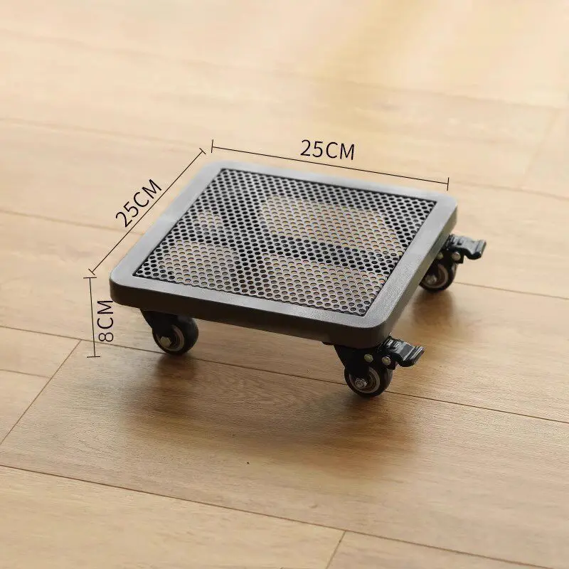 Universal wheel with brake silent wheel moving flower pot tray square base with roller flower pot stand
Universal wheel with brake silent wheel moving flower pot tray square base with roller flower pot stand