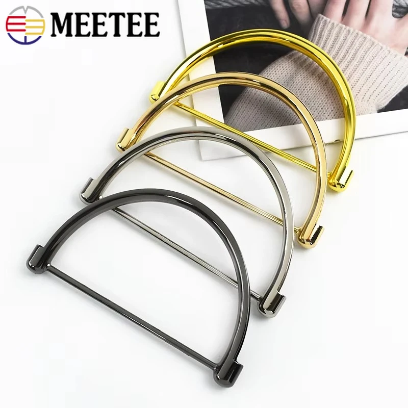 2/4/10Pcs Meetee 11mm Metal Bag Handle Replacement Chain Women Purse Frame Handbag Handles Loop D Ring DIY Hardware Accessories
2/4/10Pcs Meetee 11mm Metal Bag Handle Replacement Chain Women Purse Frame Handbag Handles Loop D Ring DIY Hardware Accessories