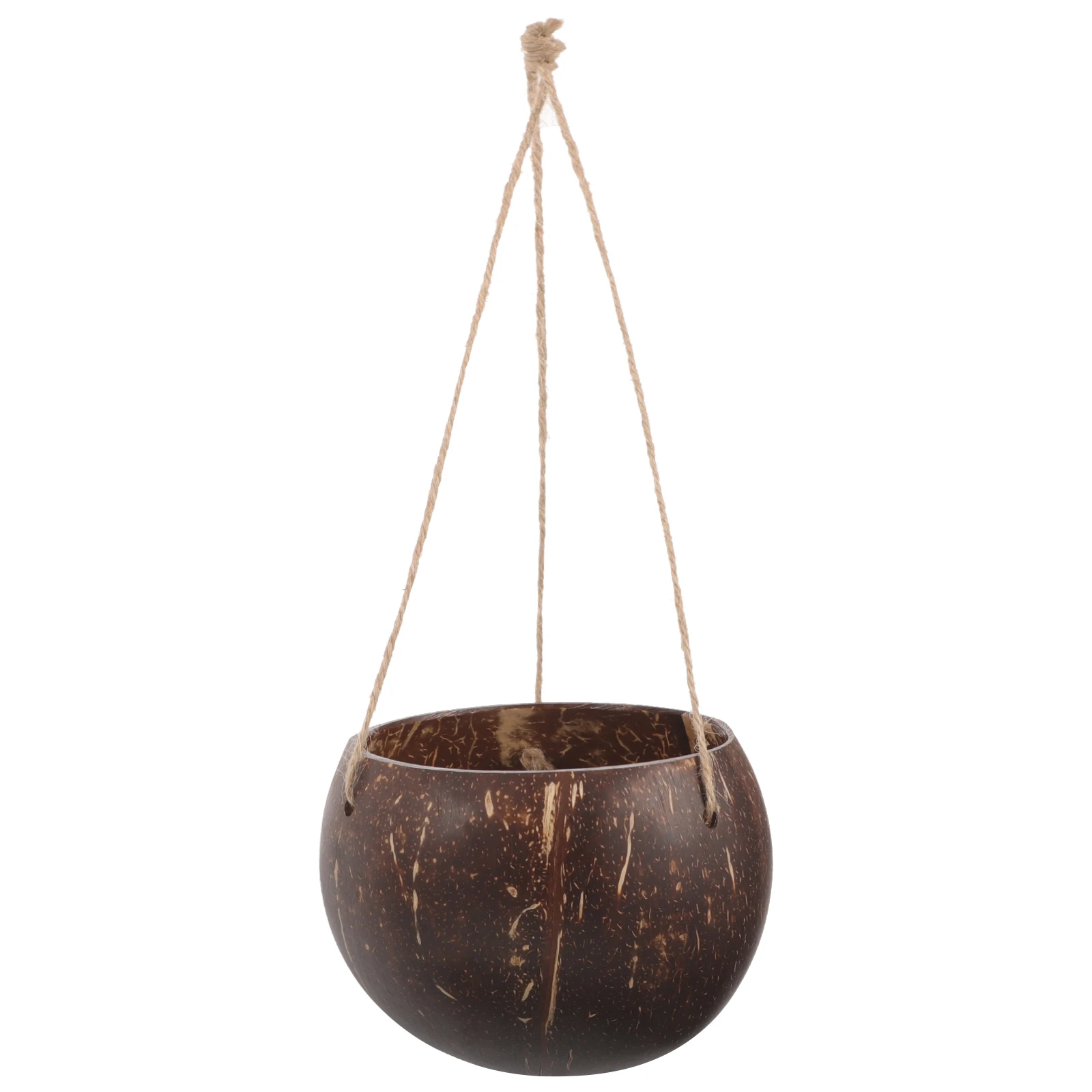 Coconut Shell Hanging Flower Pot Planters Waterproof Polished Planter Rope Home Balcony Garden Decor Planter
Coconut Shell Hanging Flower Pot Planters Waterproof Polished Planter Rope Home Balcony Garden Decor Planter