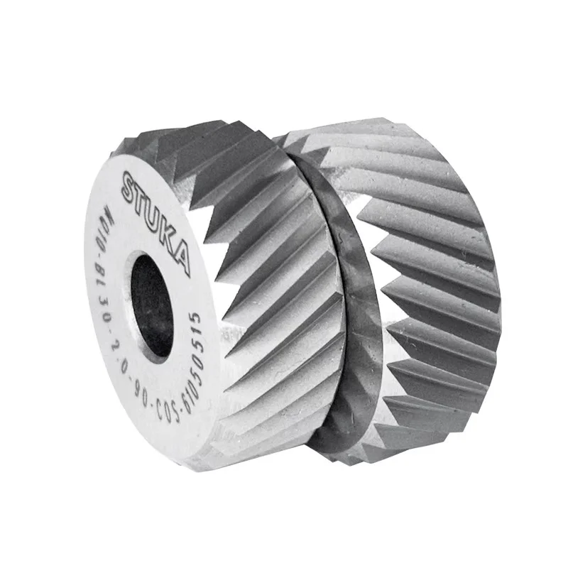 STUKA 20*8*6 High Quality Dual Wheel Knurling Tools for CNC Lathe Feeding Diamond or Square Pattern
STUKA 20*8*6 High Quality Dual Wheel Knurling Tools for CNC Lathe Feeding Diamond or Square Pattern
