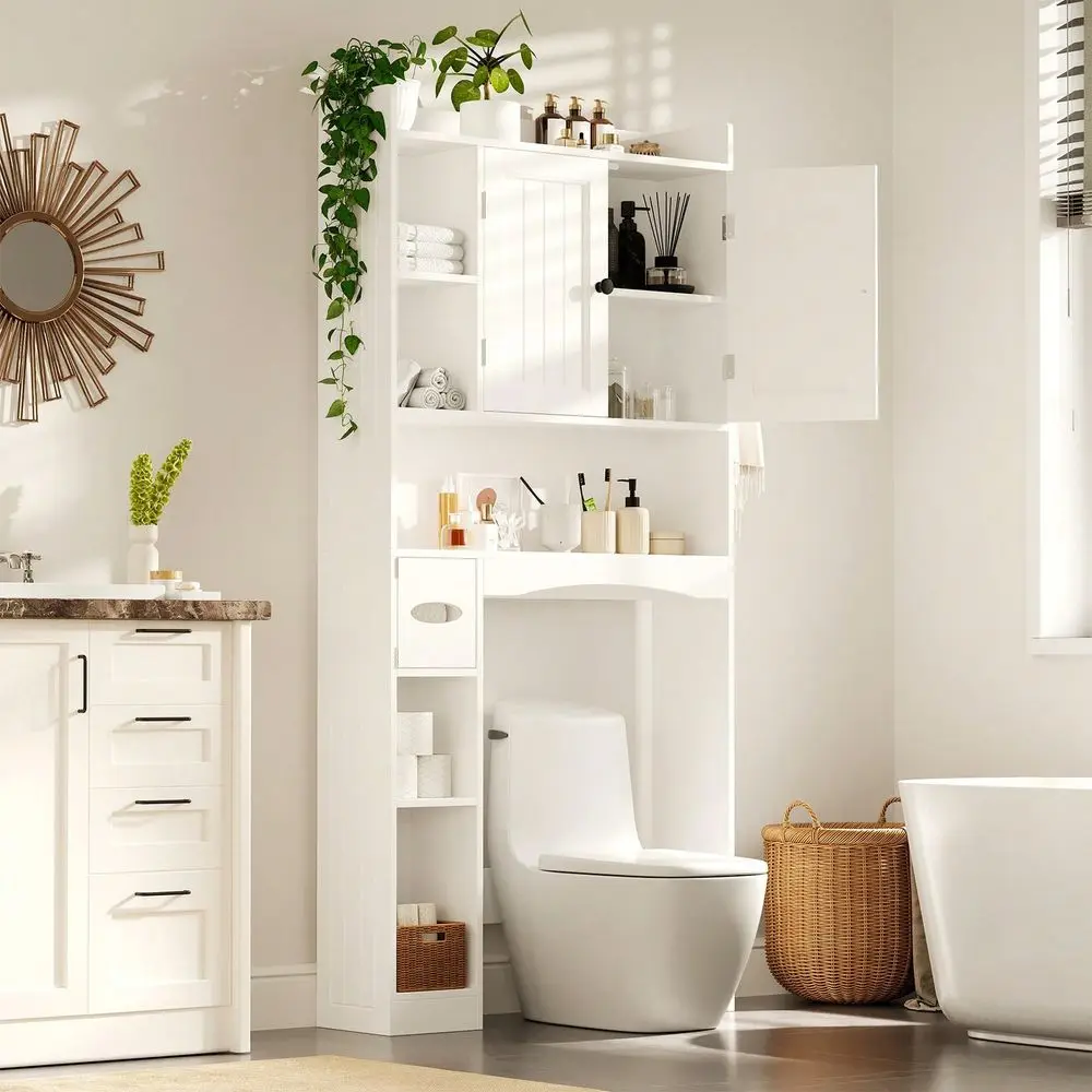 Over The Toilet Storage Cabinet Freestanding Bathroom Storage Organizer Cabinet With Cabinet Shelves Toilet
Over The Toilet Storage Cabinet Freestanding Bathroom Storage Organizer Cabinet With Cabinet Shelves Toilet