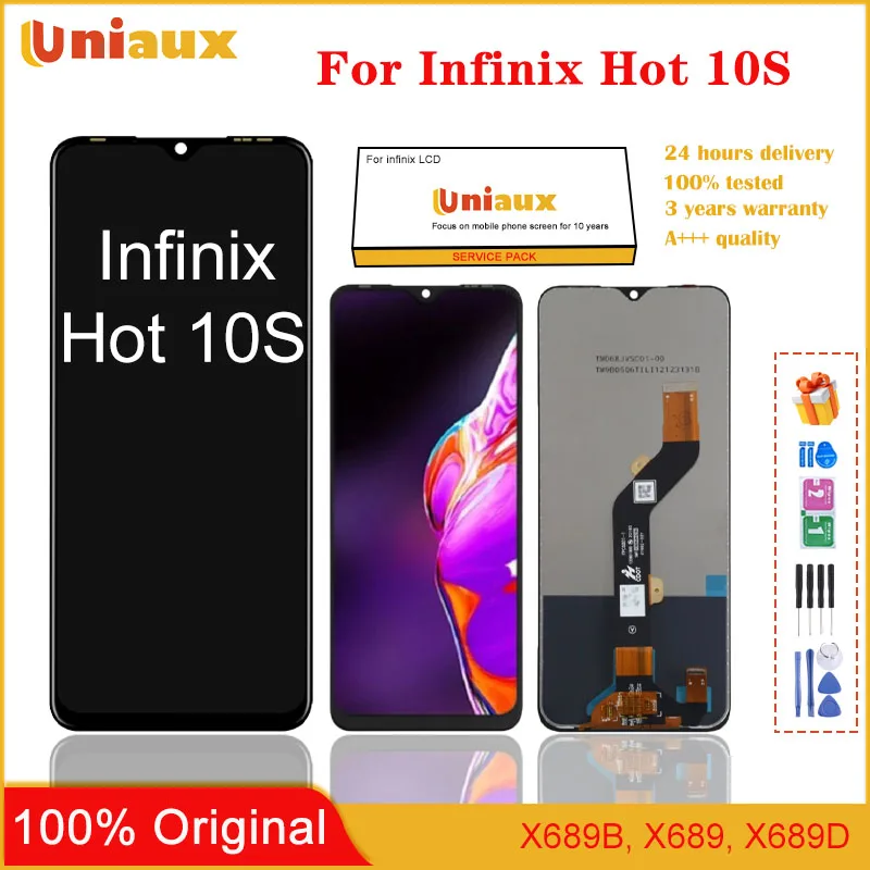 ЖК-дисплей 6,82 дюйма для Infinix Hot 10S, фотография X689C X689B X689 X689D, запасные части для ремонта ЖК-дисплея
ЖК-дисплей 6,82 дюйма для Infinix Hot 10S, фотография X689C X689B X689 X689D, запасные части для ремонта ЖК-дисплея