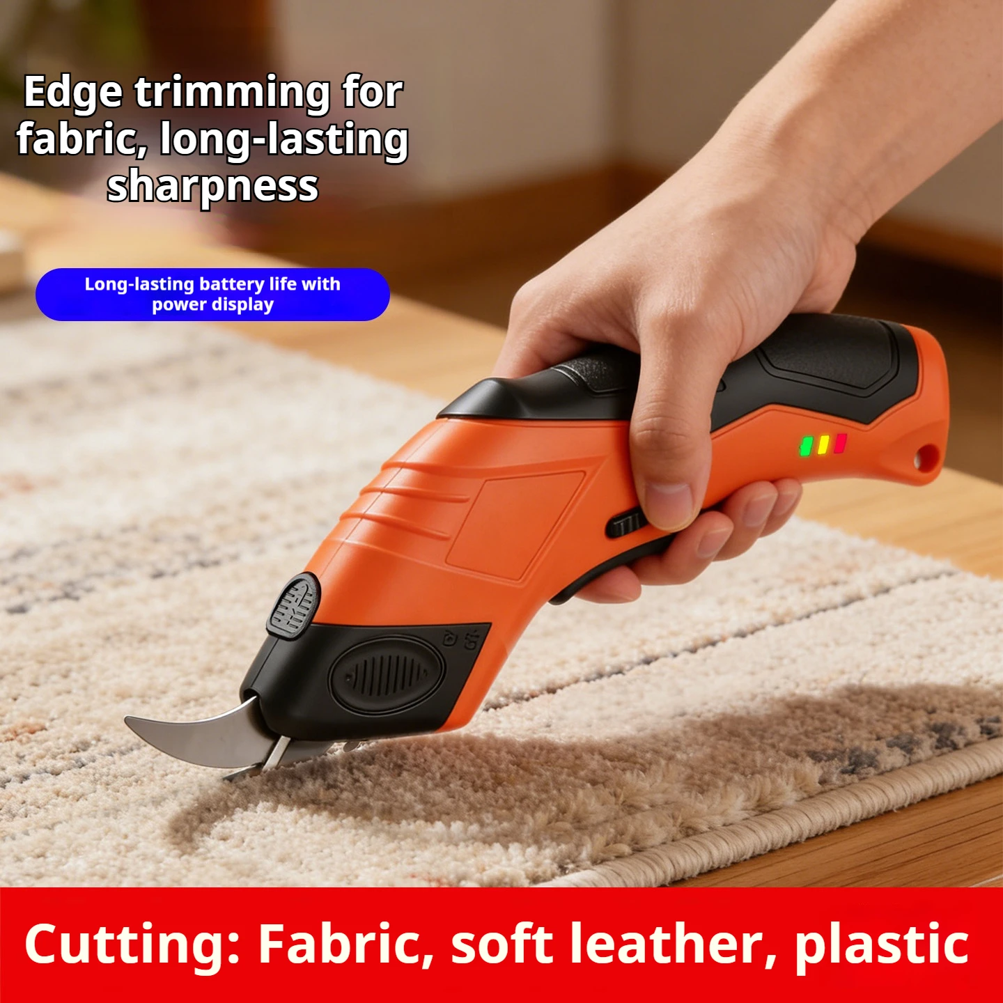 Handheld Electric Scissors for Fabric Cutting Special Sewing Leather Clothing Machine Portable Fabric Cutting Device
Handheld Electric Scissors for Fabric Cutting Special Sewing Leather Clothing Machine Portable Fabric Cutting Device